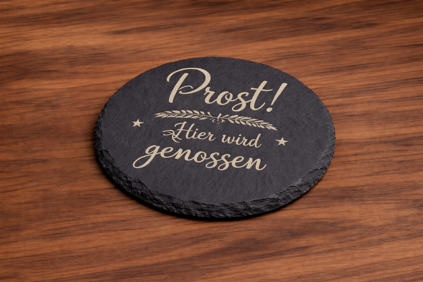 Untersetzer aus Schieferstein