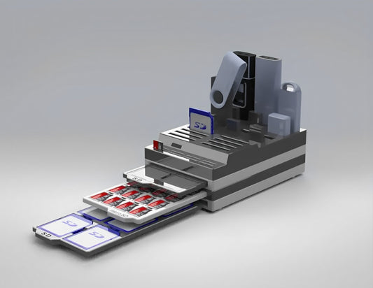 SD-MicroSD-USB Station